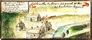 Schmeltz-Raffinier und gewerb Hütten des Reichsteiner-bergwerk - Zakłady hutnicze